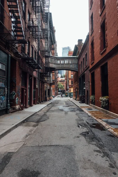 Sešívání Street New Yorku — Stock fotografie