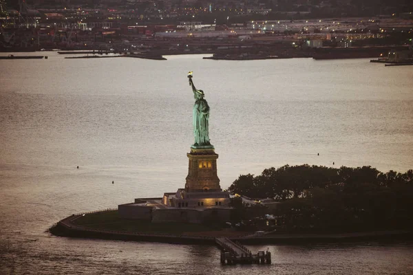 New York city from helicopter tour