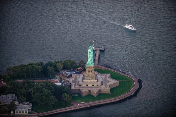 Cidade de Nova York de passeio de helicóptero — Fotografia de Stock