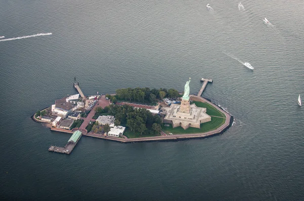 Cidade de Nova York de passeio de helicóptero — Fotografia de Stock