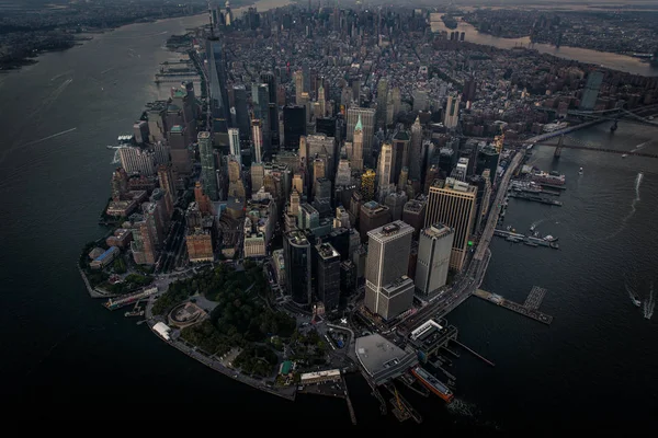 New York City von Hubschrauberrundflug — Stockfoto