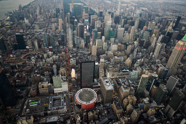 Nueva York desde el tour en helicóptero — Foto de Stock