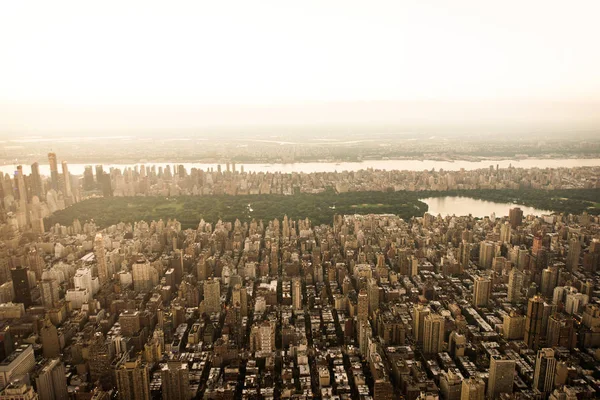 Nueva York desde el tour en helicóptero — Foto de Stock