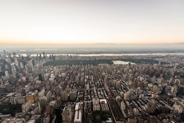New York città dal tour in elicottero — Foto Stock