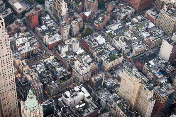 Helikopter turunda New York şehri — Stok fotoğraf