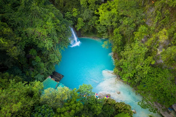 Kawasan Falls em Cebu, Filipinas — Fotografia de Stock