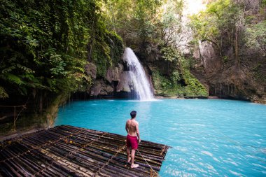 Kawasan Falls in Cebu, Filipinler