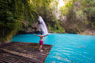 Kawasan Falls in Cebu, Filipinler