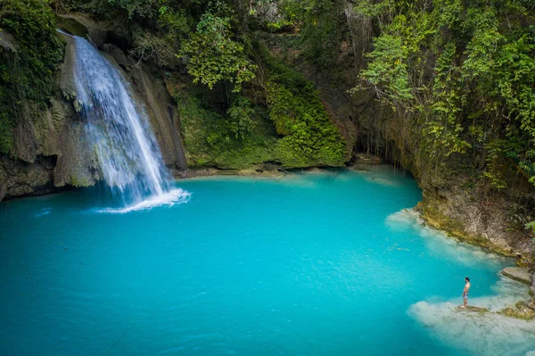 Kawasan Falls en Cebú, Filipinas — Foto de Stock