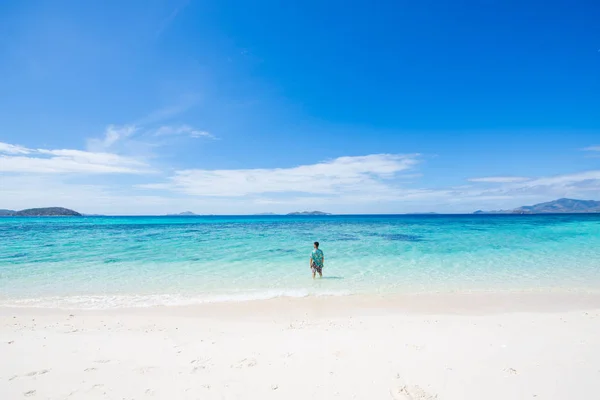 Playa tropical en Coron, Filipinas —  Fotos de Stock