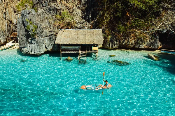 Plage tropicale à Coron, Philippines — Photo