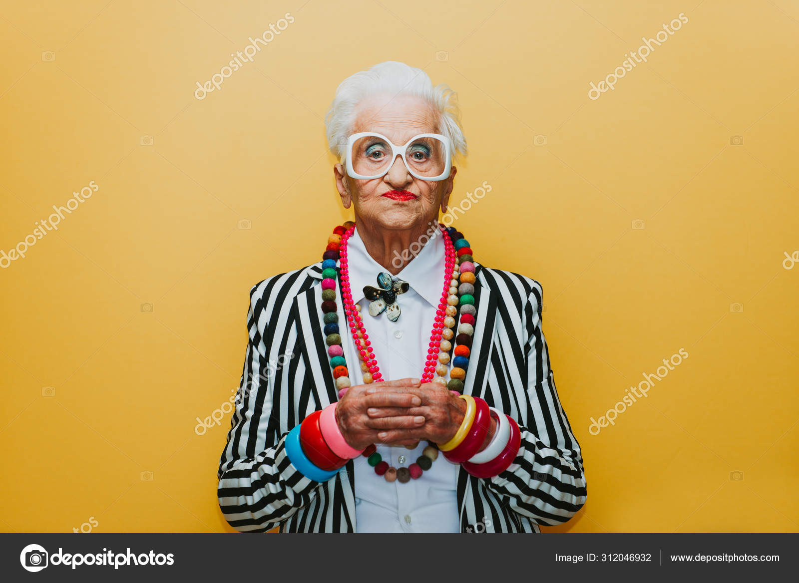Hairy mature granny