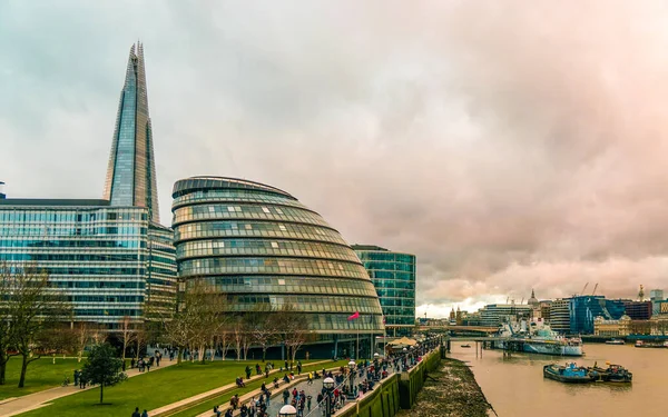 Panoramautsikt över london city — Stockfoto