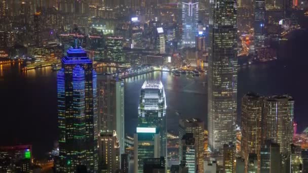 Video Van Hong Kong City View — Stockvideo