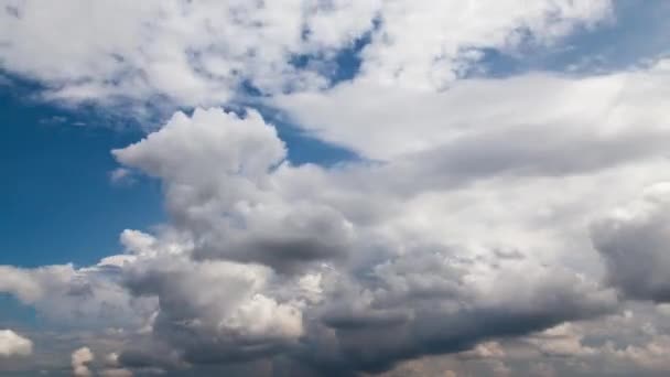 Filmik Chmurami Cumulonimbus — Wideo stockowe