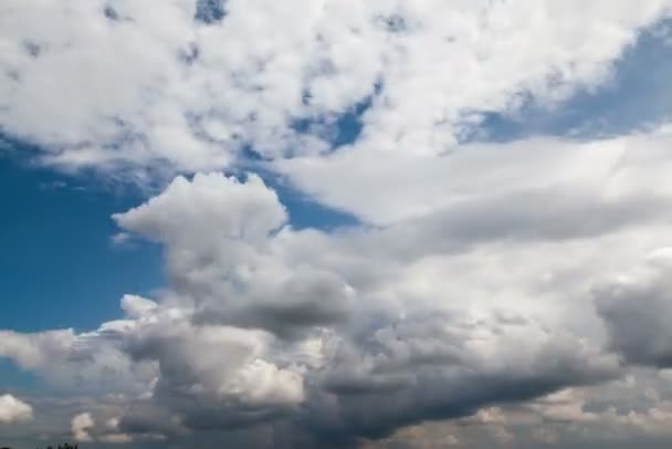 Kümülonimbus Bulutlarının Videosu — Stok video