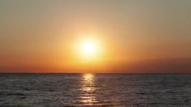 Tramonto Sull Oceano Full — Video Stock