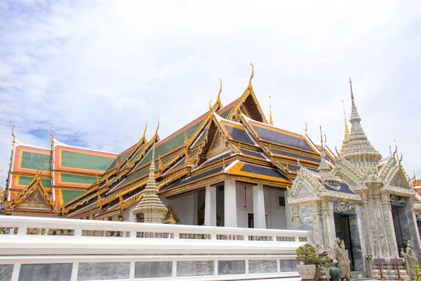 Het Koninklijk Grand Palace Tempel Van Emerald Buddha Bangkok Thailand — Stockfoto