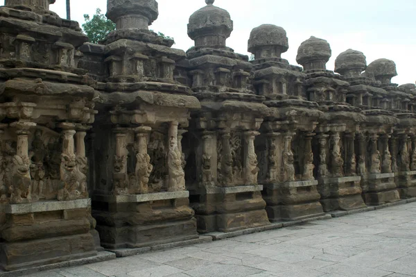 Hinduska świątynia Kailasanatha w Kanchipuram, Tamil Nadu, Indie — Zdjęcie stockowe