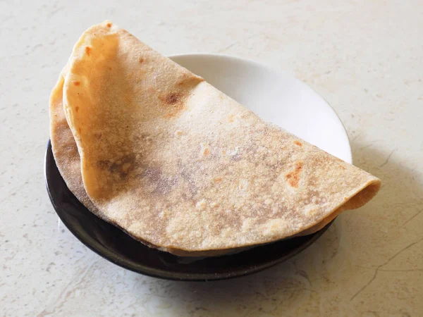 Ινδικό ψωμί τσαπάτι, Κότσι, Κεράλα, Ινδία — Φωτογραφία Αρχείου