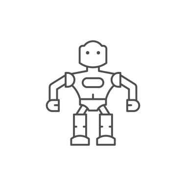 Robot çizgisi simgesi