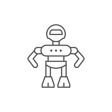 Robot çizgisi simgesi
