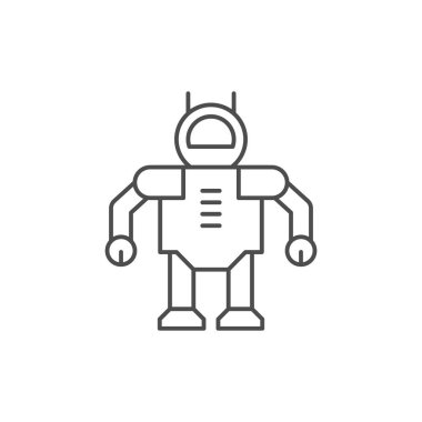 Robot çizgisi simgesi
