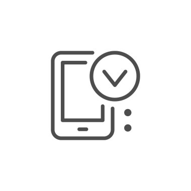 Mobil onaylama satırı simgesi