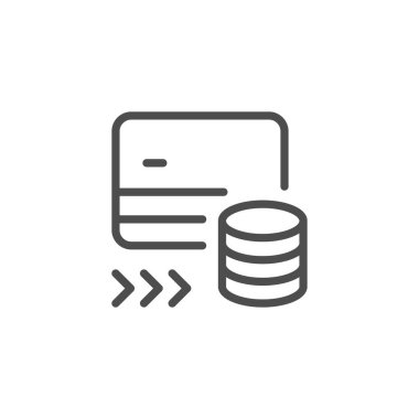 Para transfer satırı simgesi