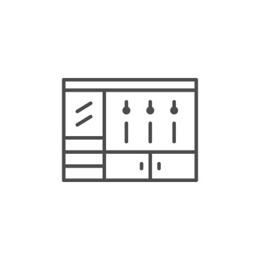 Kat-raf satırı simgesi