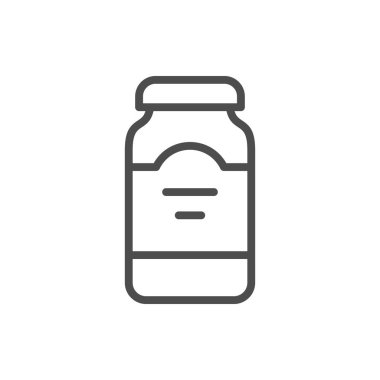 İçki kavanoz satırı simgesi