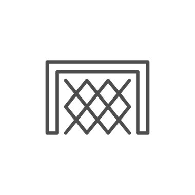 Futbol gol çizgisini simgesi