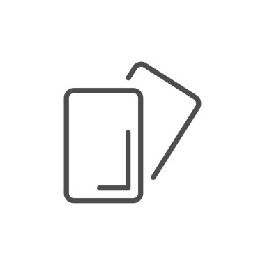 Futbol kartları satırı simgesi