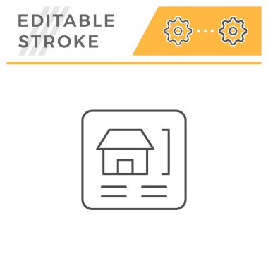 Ev düzeni satırı simgesi