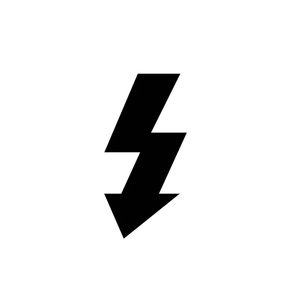 Lightning modern icon — Stock Vector