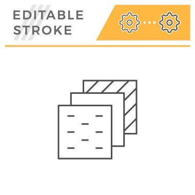 Yalıtım katmanları satırı simgesi