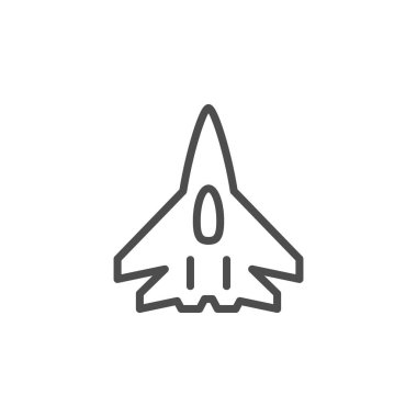 Avcı uçağı satırı simgesi