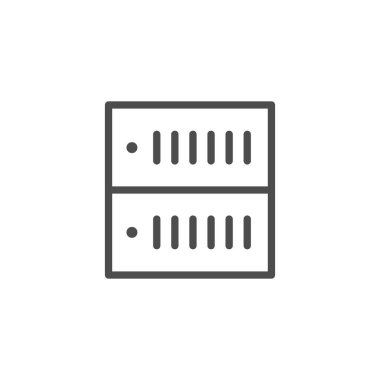 Suni kirpikler için uzantısı satırı simgesi