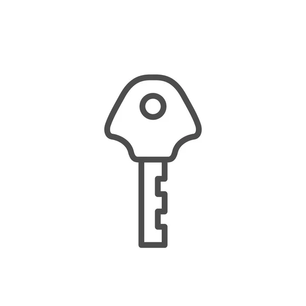Key line icon — Stock Vector