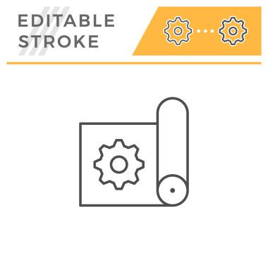 Teknik planı satırı simgesi