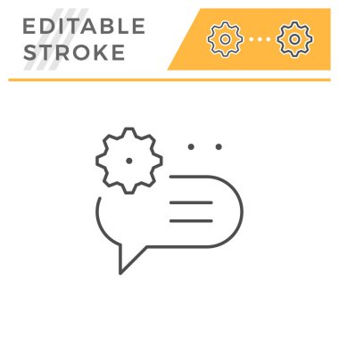 Mühendislik tartışma hattı simgesi