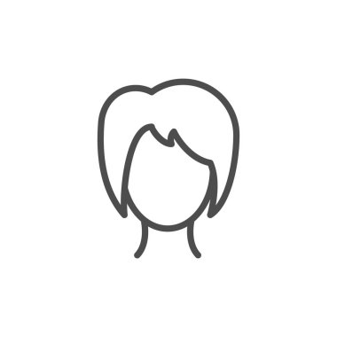 Kadın satırı simgesi