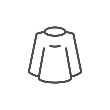 Kuaför cape satırı simgesi