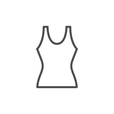 Kadın singlet satırı simgesi