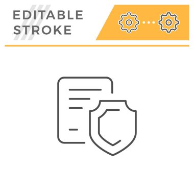 Yasal koruma satırı simgesi