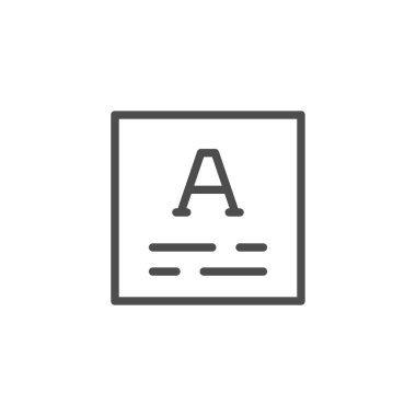 Metin satırı simgesi