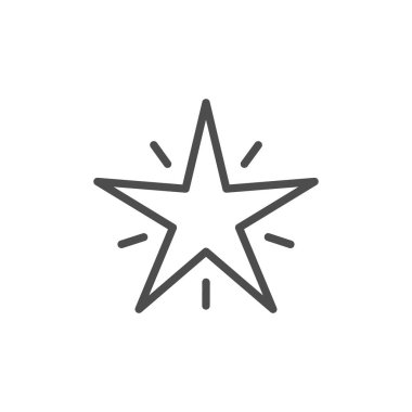 yıldız satırı simgesi