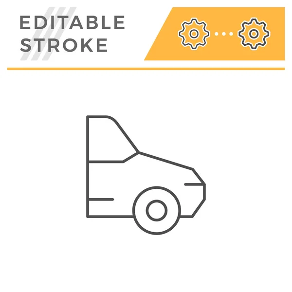 Auto lijn pictogram — Stockvector