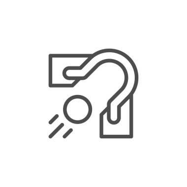 Bilardo cep hattı simgesi