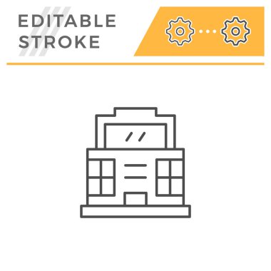 Modern bina satır simgesi